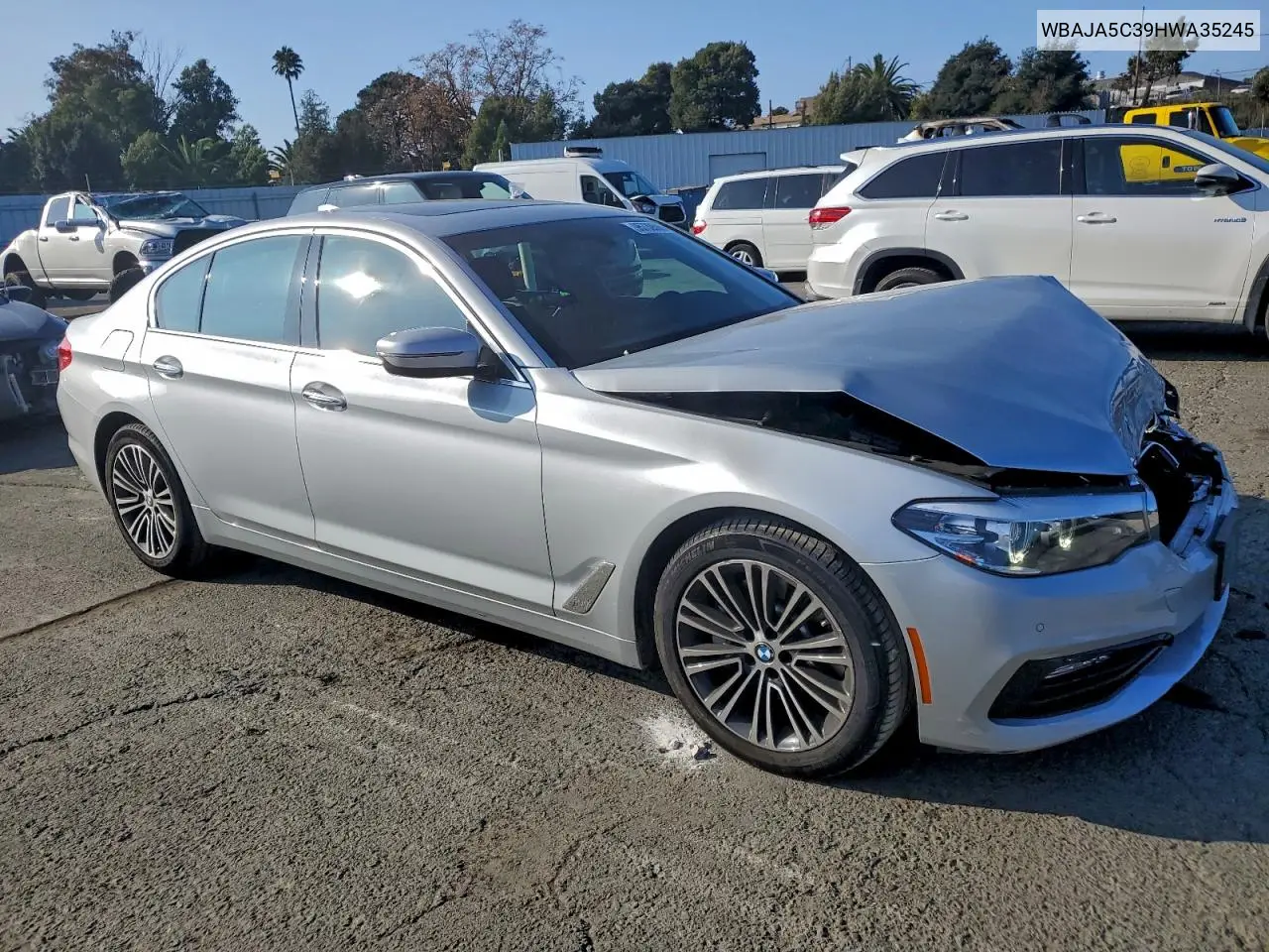 WBAJA5C39HWA35245 2017 BMW 530 I