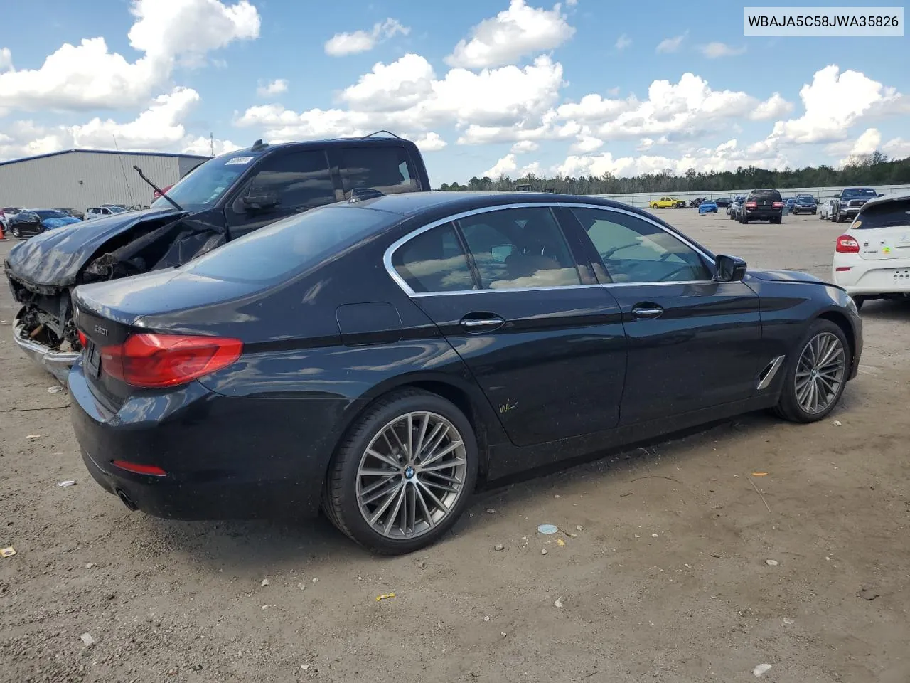 WBAJA5C58JWA35826 2018 BMW 530 I