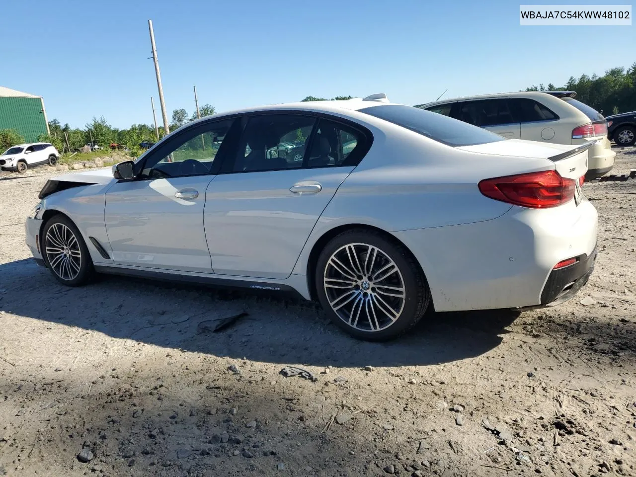 WBAJA7C54KWW48102 2019 BMW 530 Xi