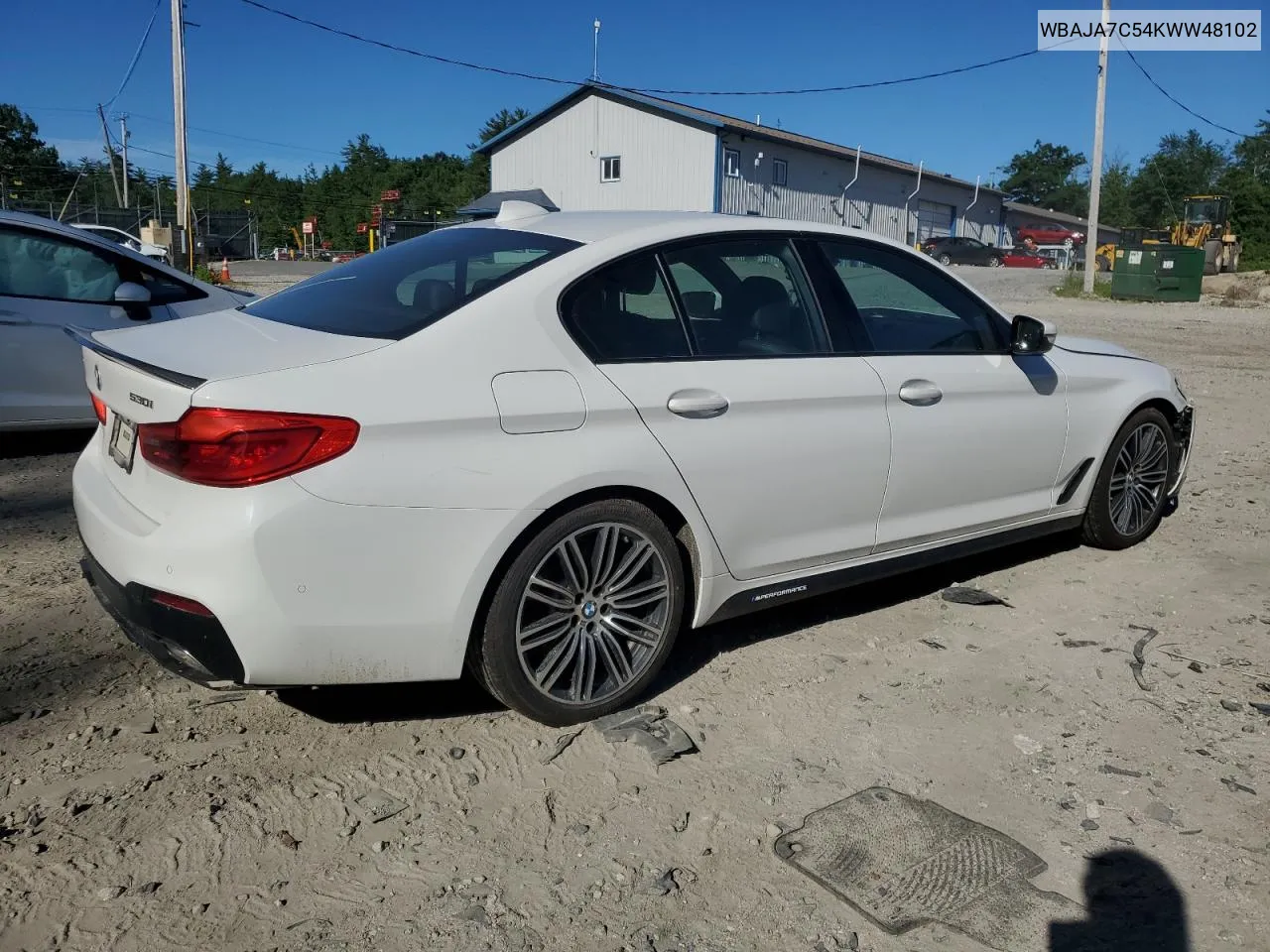 WBAJA7C54KWW48102 2019 BMW 530 Xi