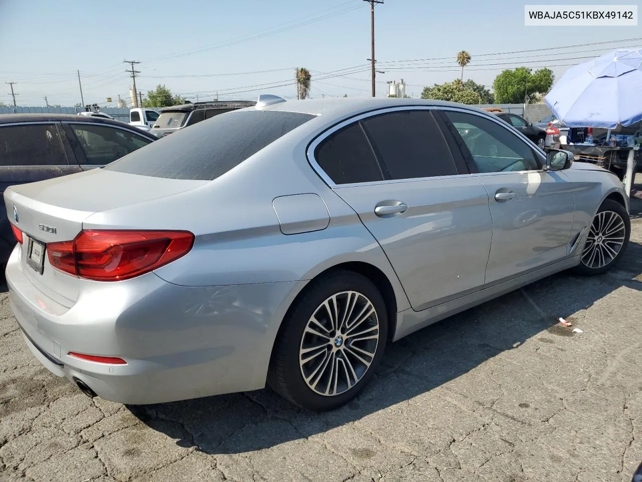 WBAJA5C51KBX49142 2019 BMW 530 I