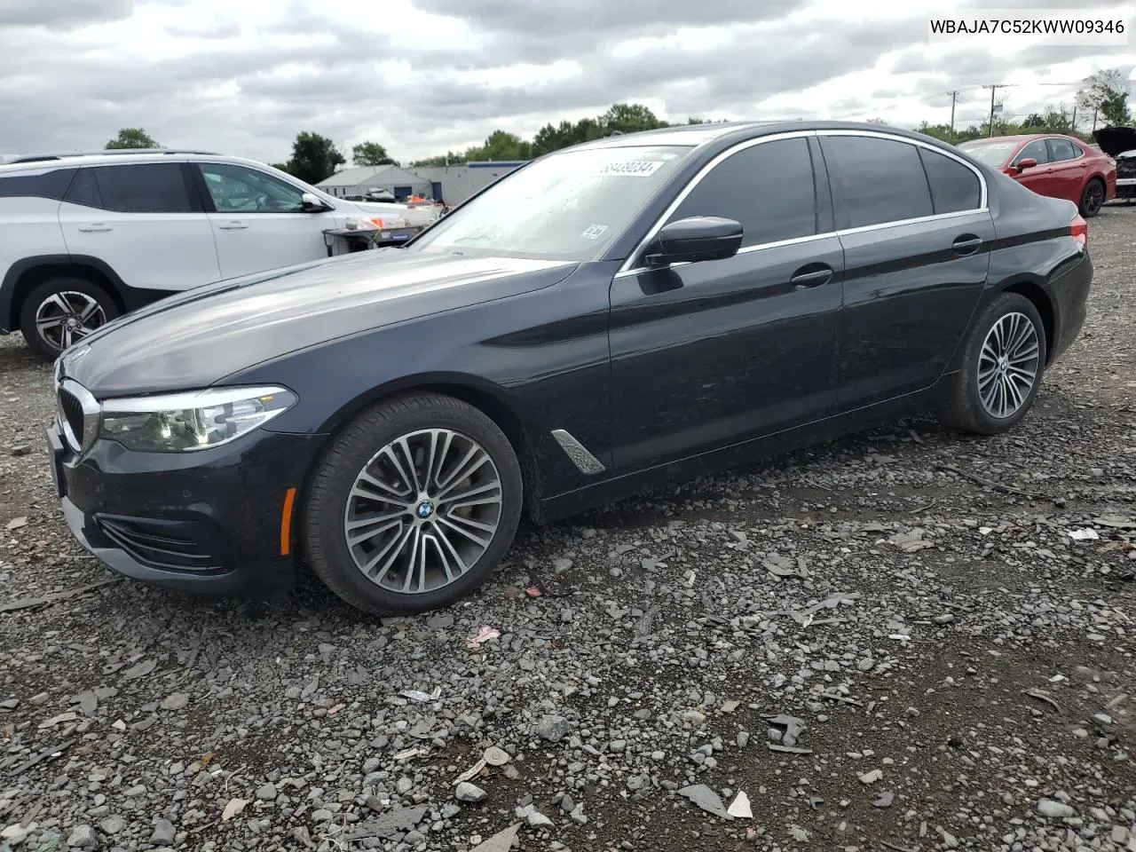 WBAJA7C52KWW09346 2019 BMW 530 Xi