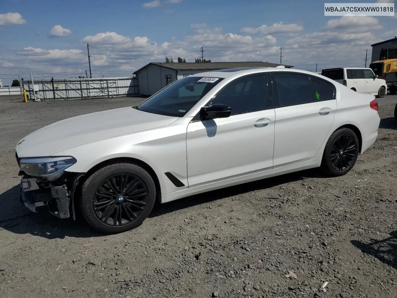 WBAJA7C5XKWW01818 2019 BMW 530 Xi