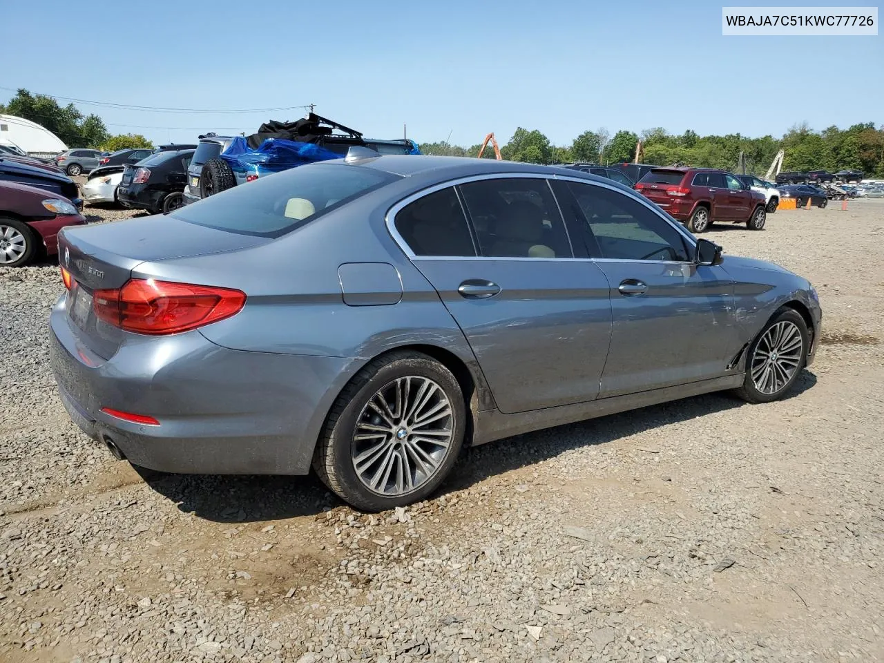 WBAJA7C51KWC77726 2019 BMW 530 Xi