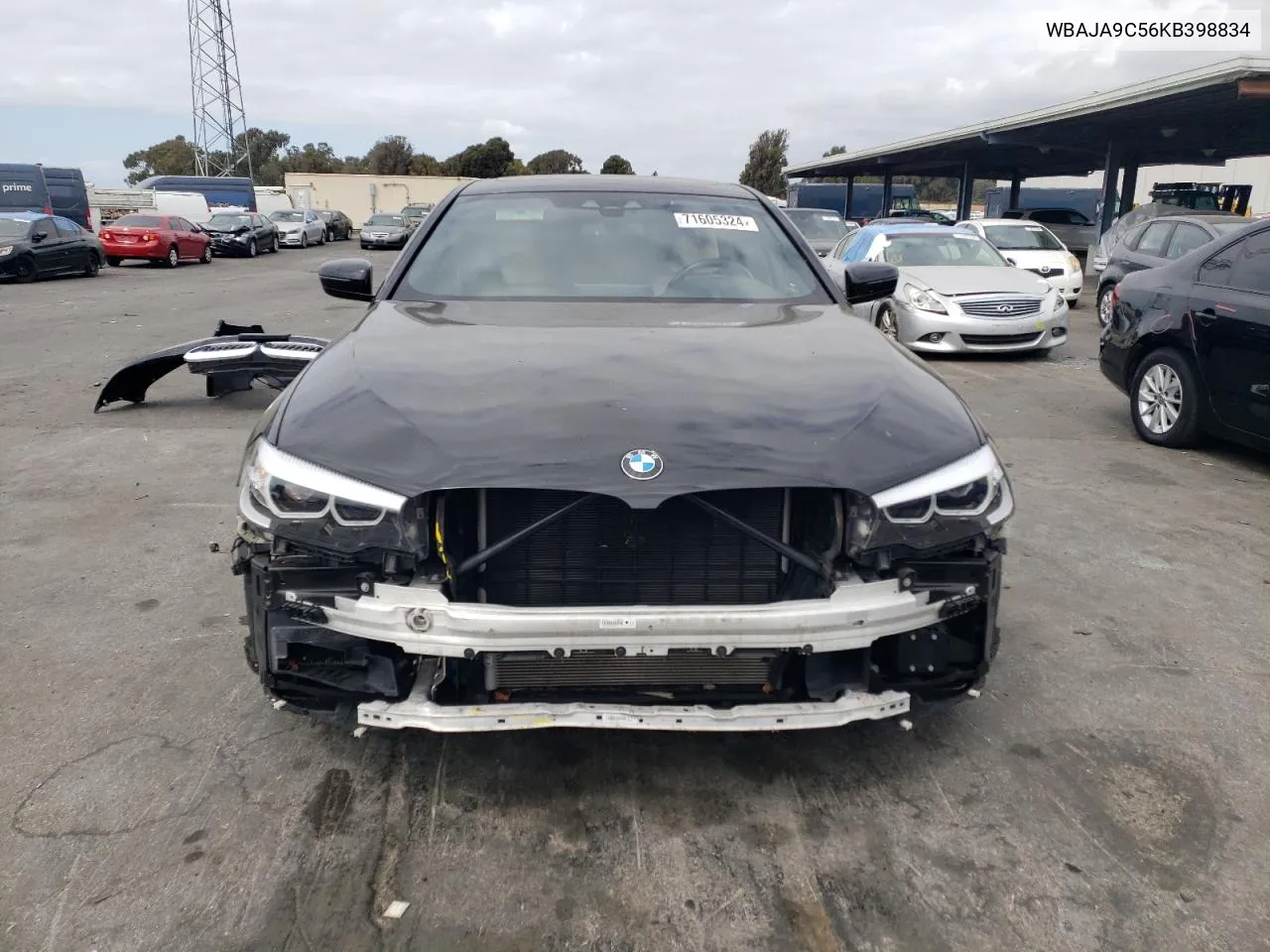 WBAJA9C56KB398834 2019 BMW 530E