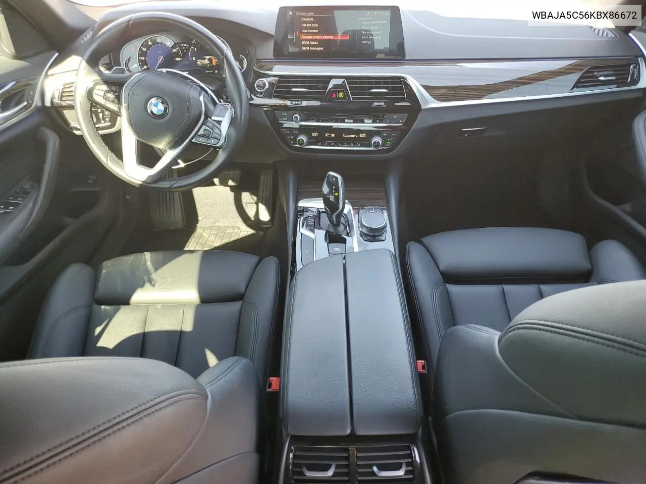 WBAJA5C56KBX86672 2019 BMW 530 I