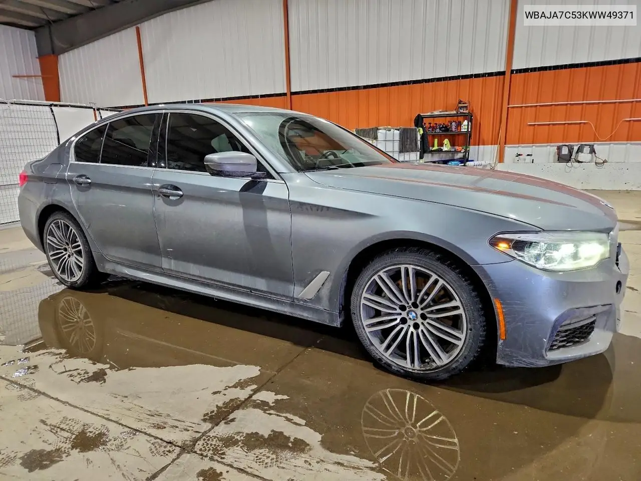 WBAJA7C53KWW49371 2019 BMW 530 Xi