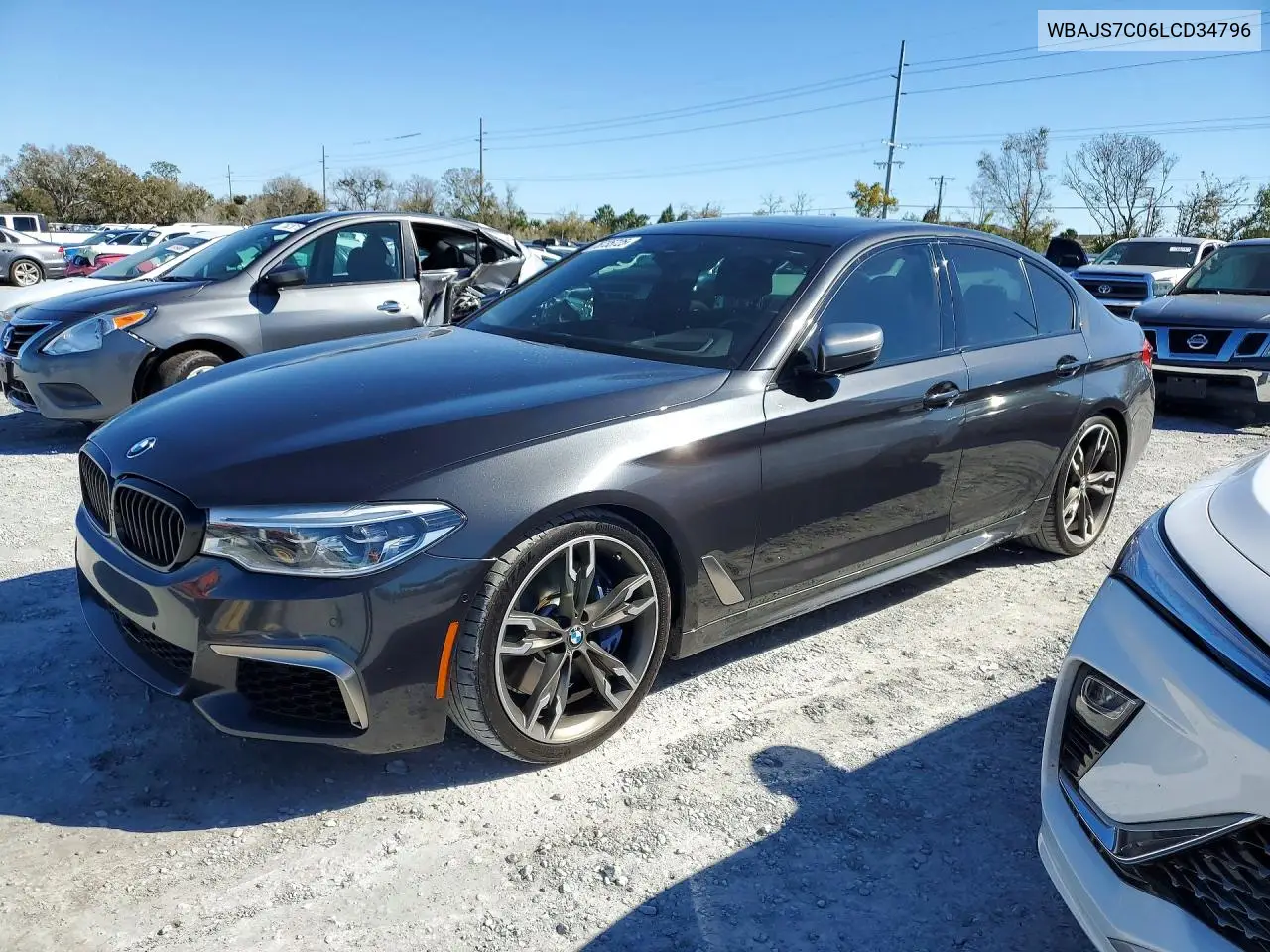 WBAJS7C06LCD34796 2020 BMW M550Xi