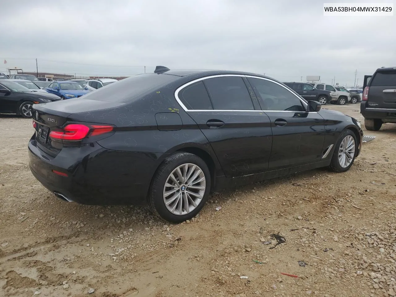 WBA53BH04MWX31429 2021 BMW 530 I