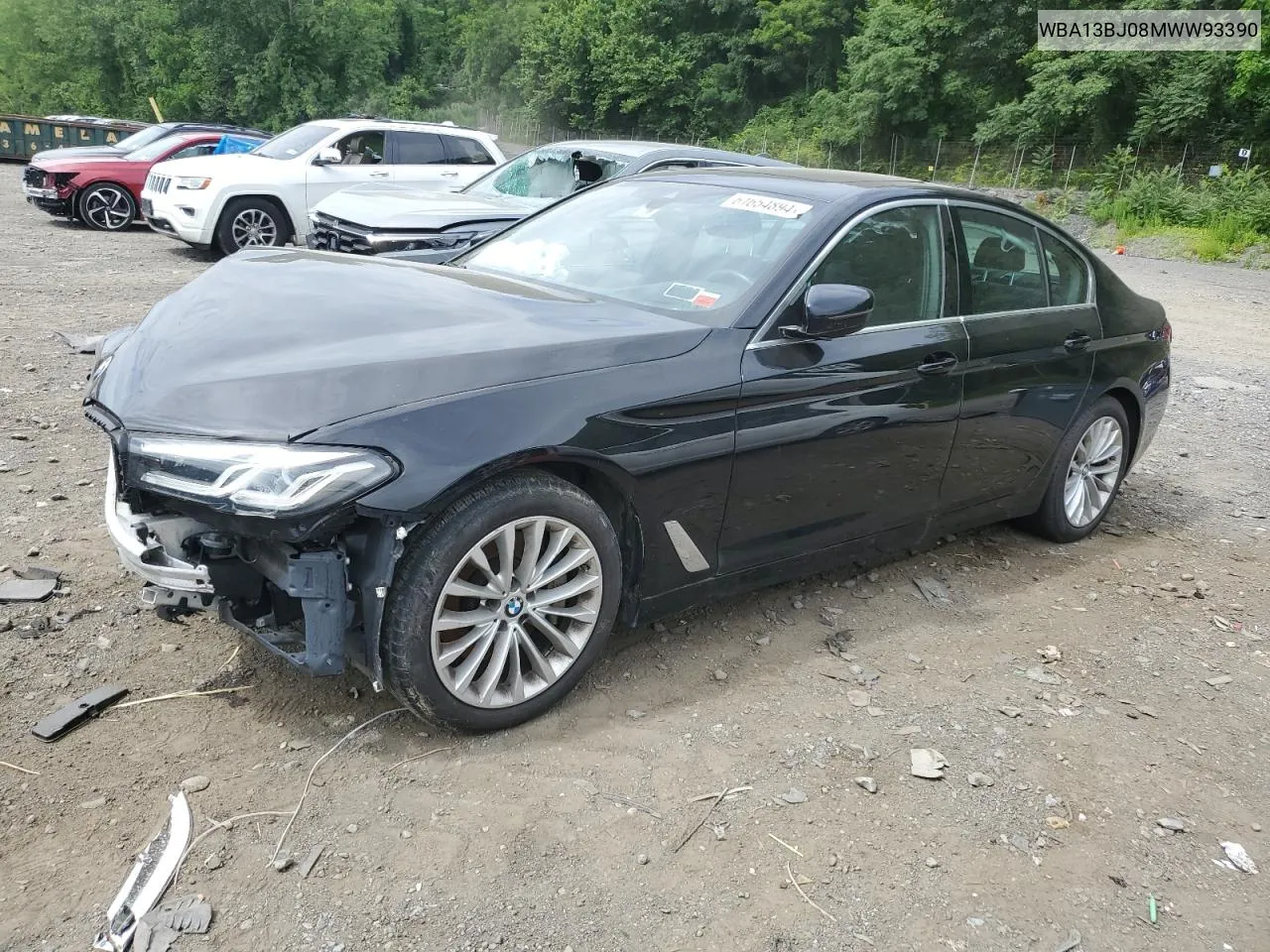 WBA13BJ08MWW93390 2021 BMW 530 Xi