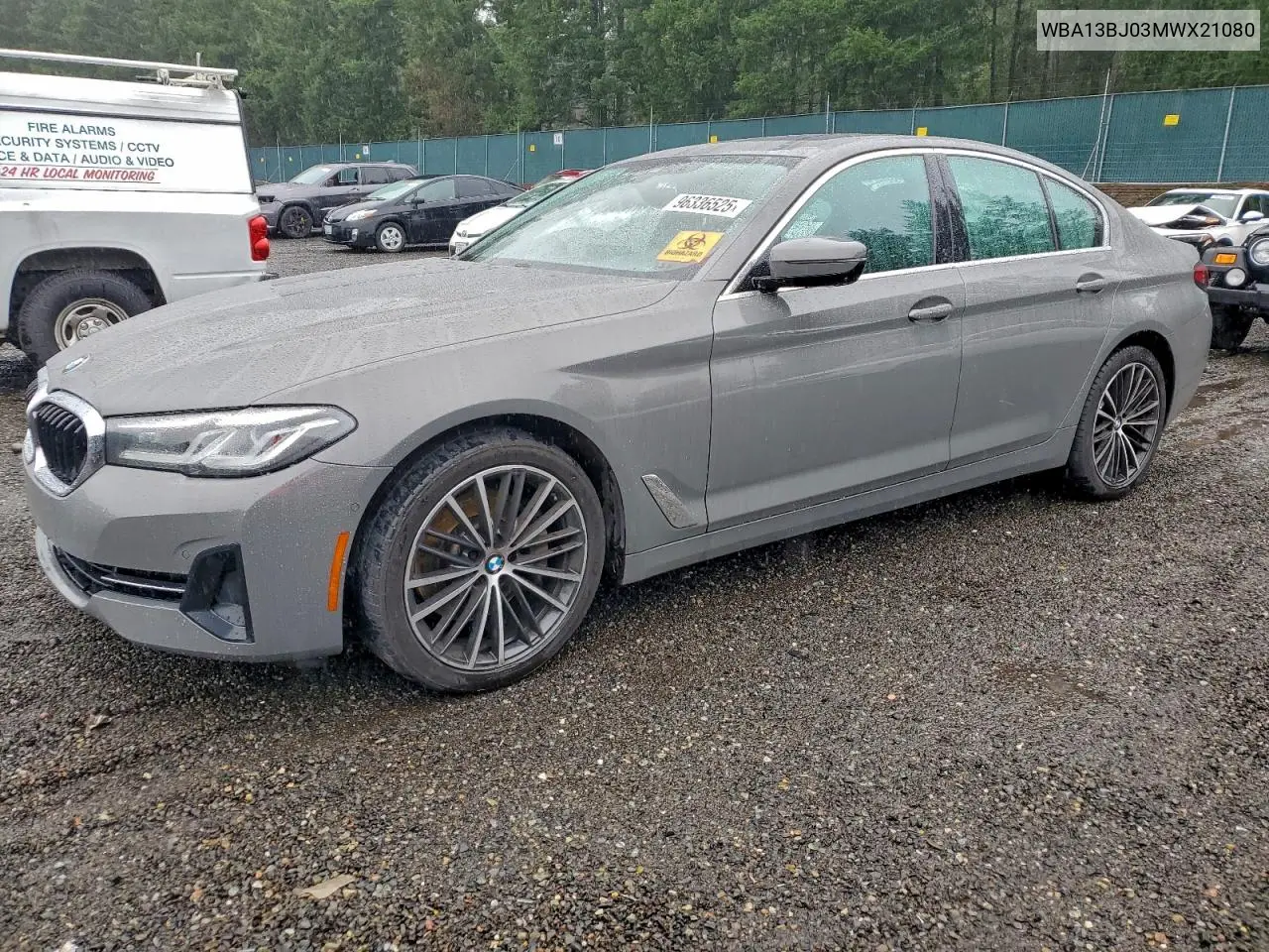 WBA13BJ03MWX21080 2021 BMW 530 Xi