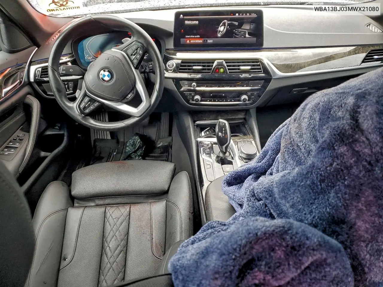 WBA13BJ03MWX21080 2021 BMW 530 Xi