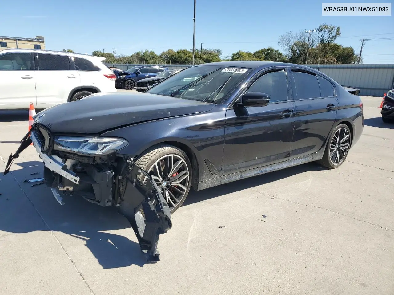 WBA53BJ01NWX51083 2022 BMW 540 I
