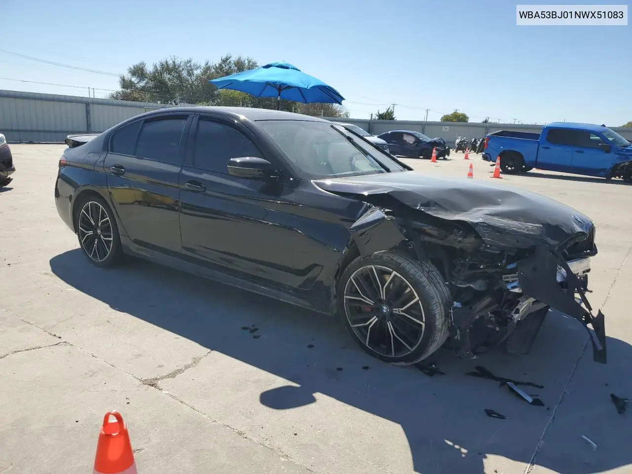 WBA53BJ01NWX51083 2022 BMW 540 I