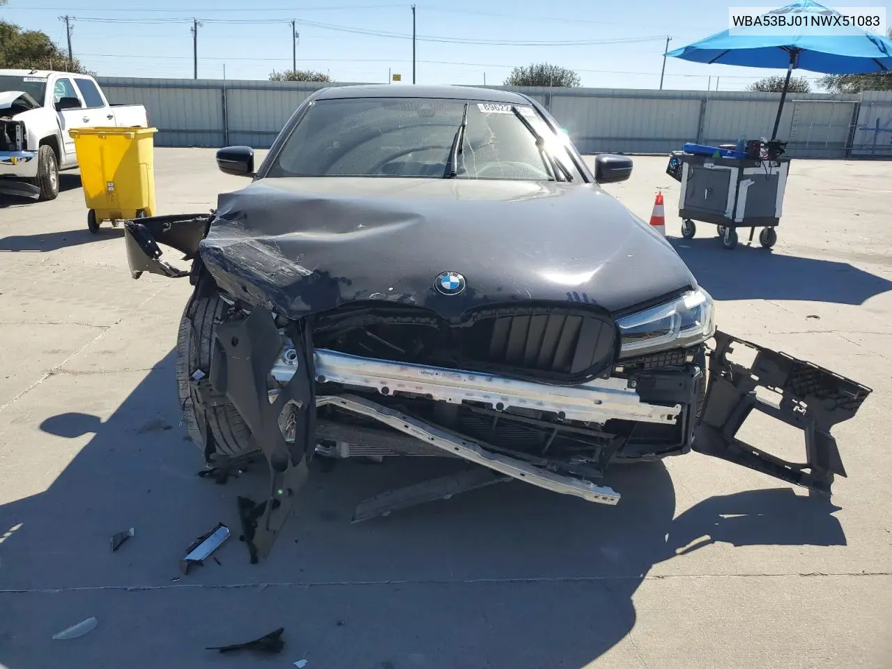 WBA53BJ01NWX51083 2022 BMW 540 I