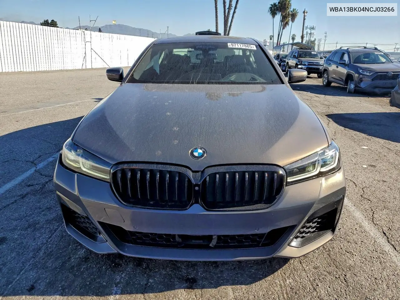 WBA13BK04NCJ03266 2022 BMW M550Xi