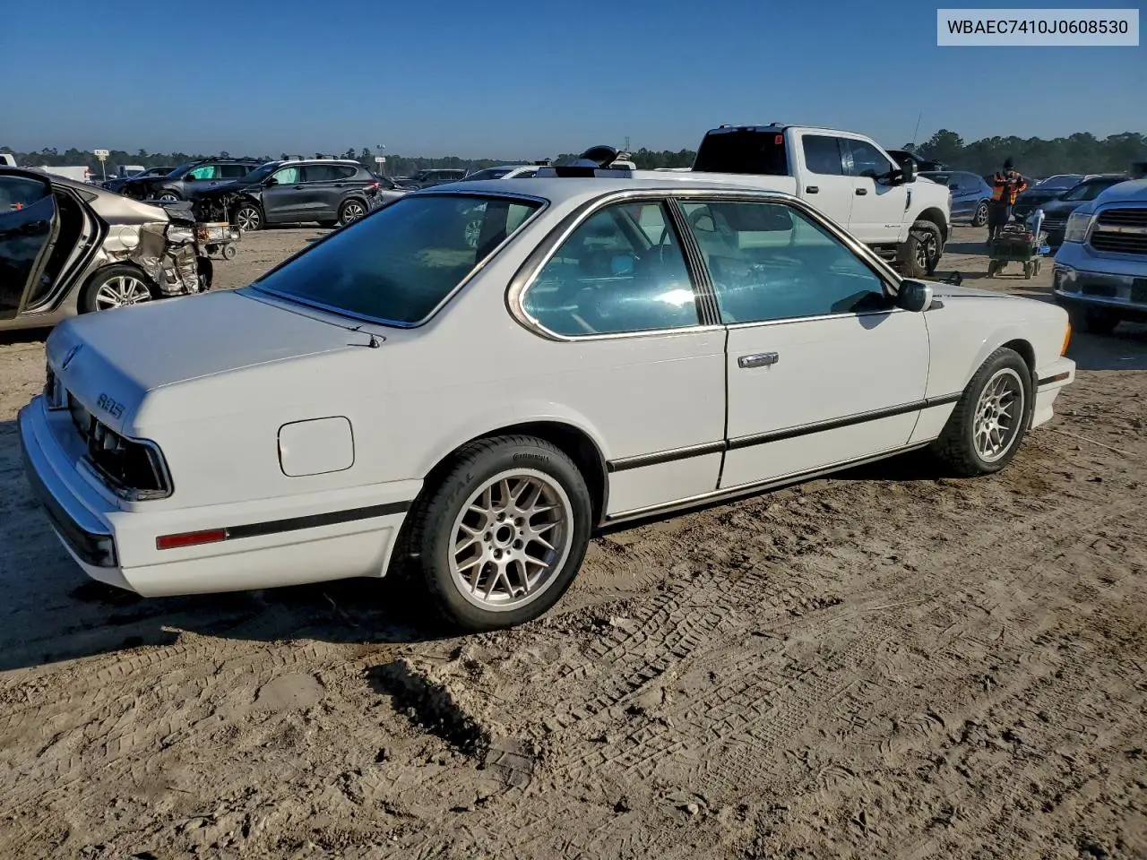 WBAEC7410J0608530 1988 BMW 635 Csi