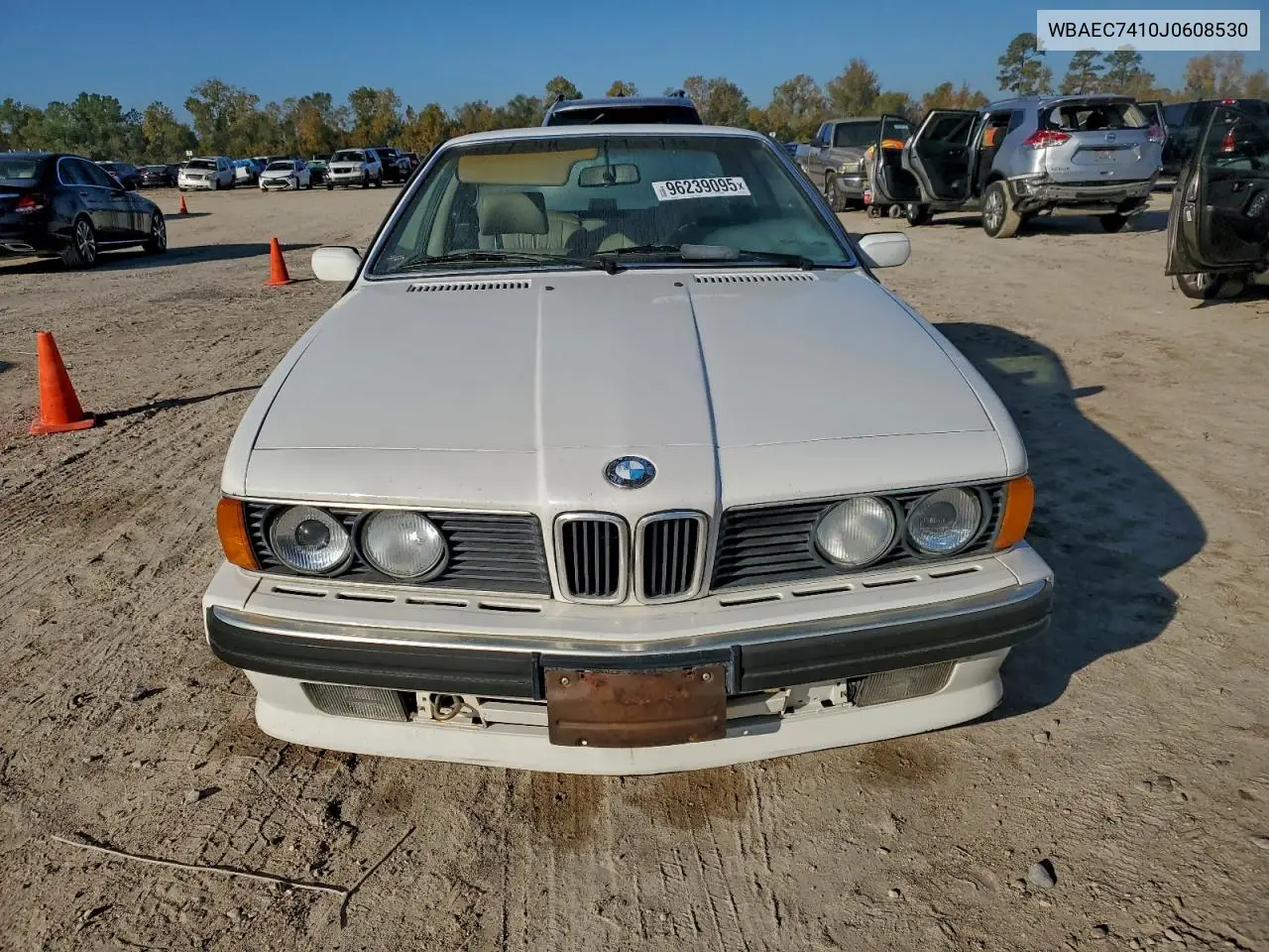 WBAEC7410J0608530 1988 BMW 635 Csi