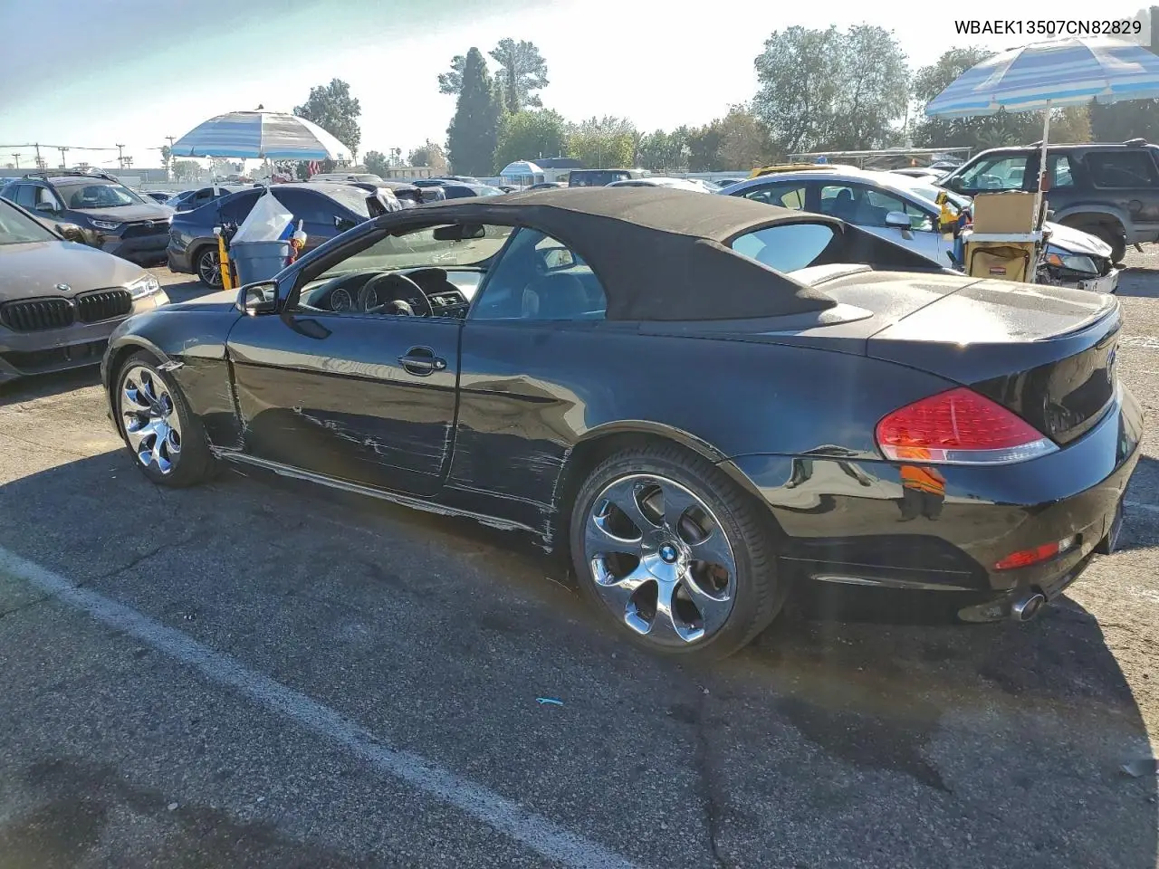 WBAEK13507CN82829 2007 BMW 650 I