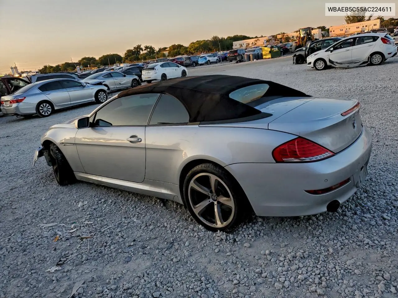 WBAEB5C55AC224611 2010 BMW 650 I