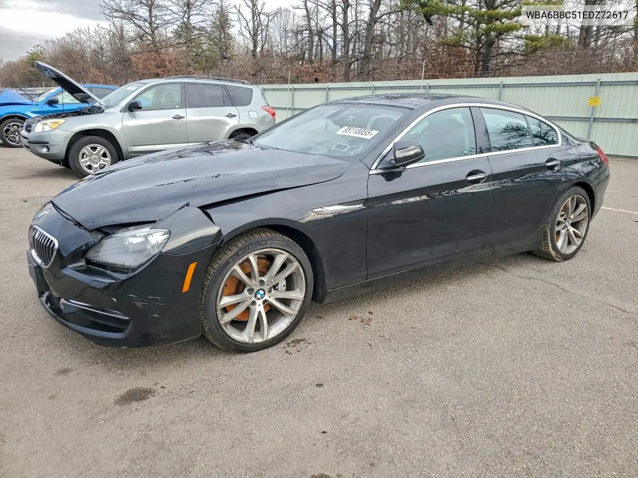 WBA6B8C51EDZ72617 2014 BMW 640 Xi Gran Coupe