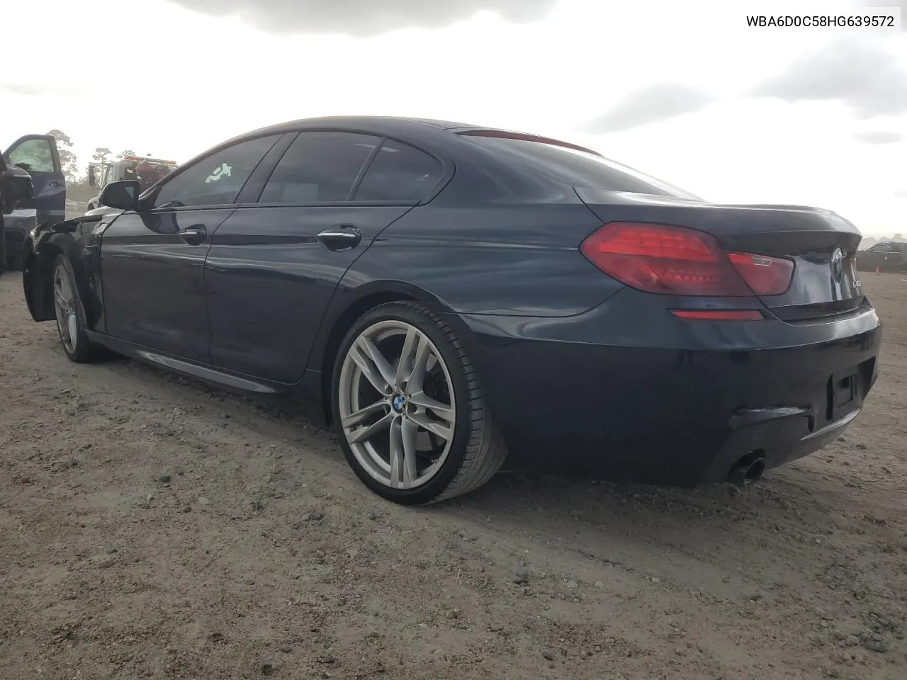 WBA6D0C58HG639572 2017 BMW 640 I Gran Coupe