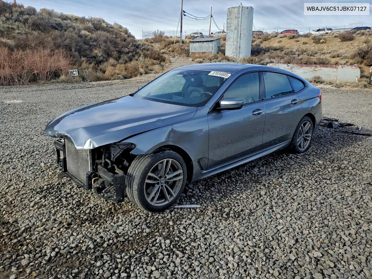 WBAJV6C51JBK07127 2018 BMW 640 Xigt