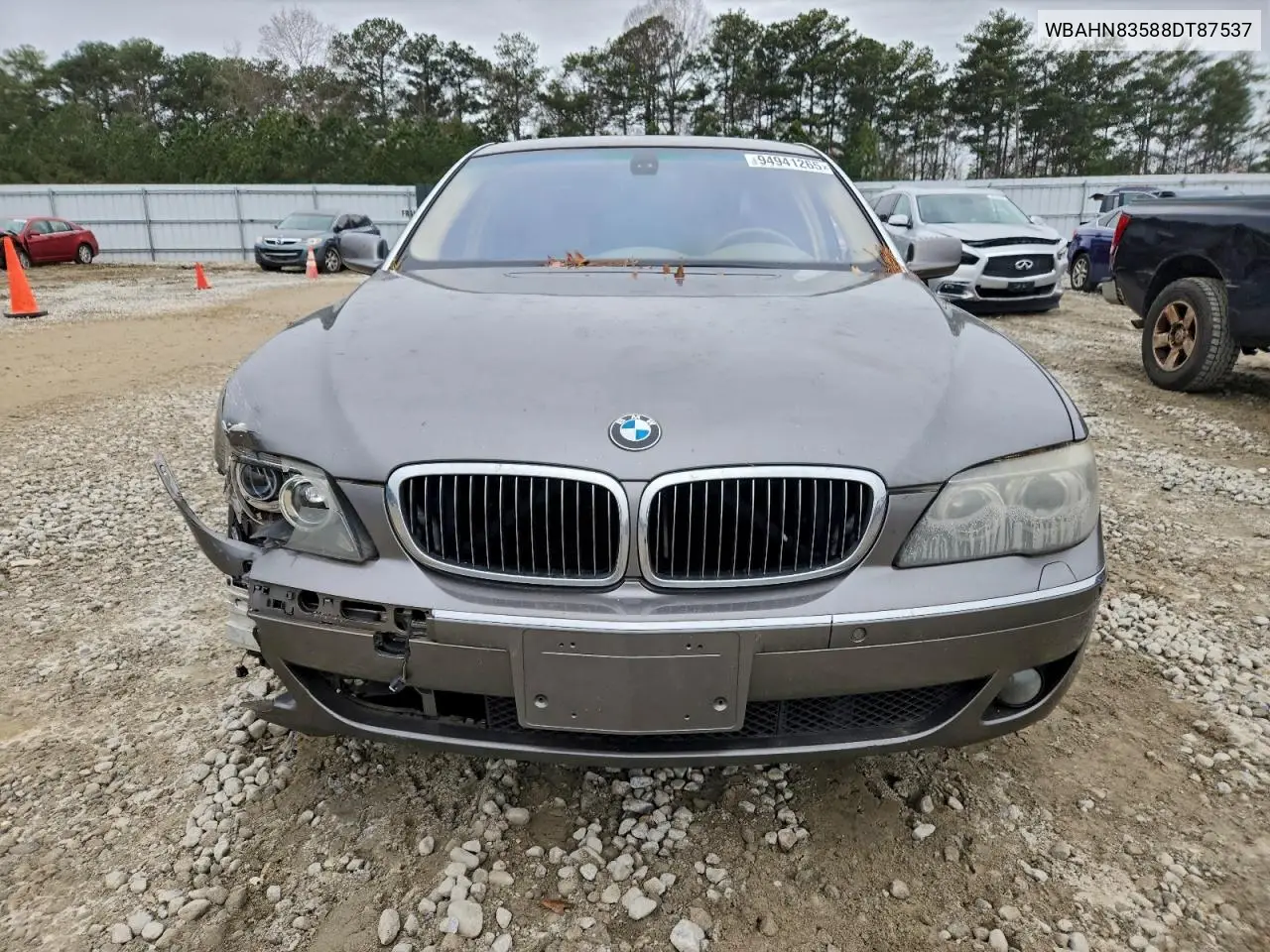 WBAHN83588DT87537 2008 BMW 750 Li