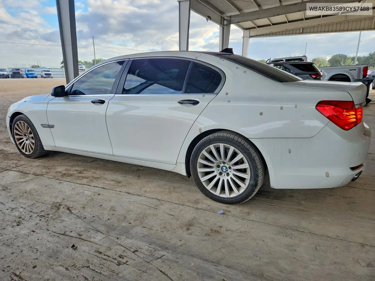 WBAKB83589CY57488 2009 BMW 750 Li