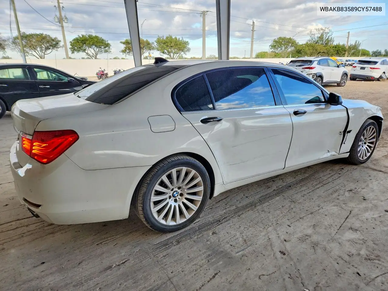 WBAKB83589CY57488 2009 BMW 750 Li