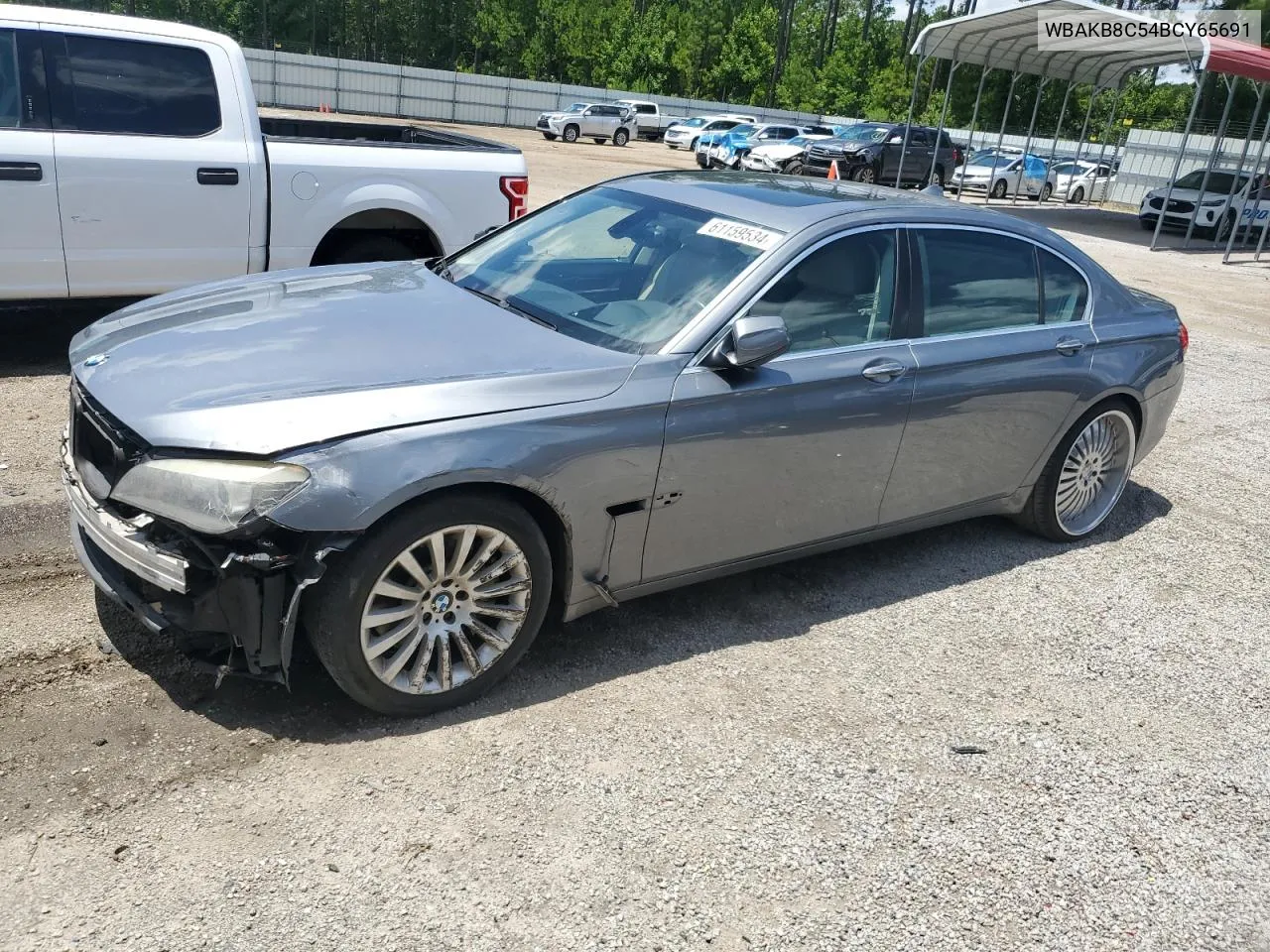 WBAKB8C54BCY65691 2011 BMW 750 Li