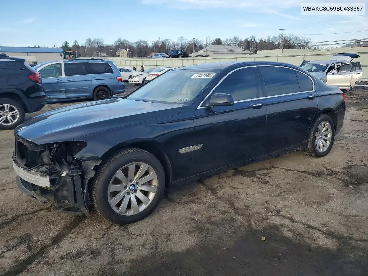 WBAKC8C59BC433367 2011 BMW 750 Lxi