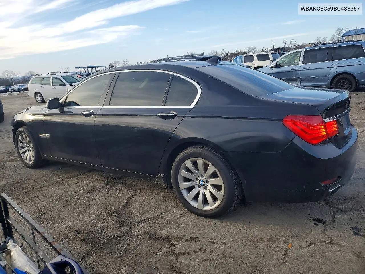 WBAKC8C59BC433367 2011 BMW 750 Lxi