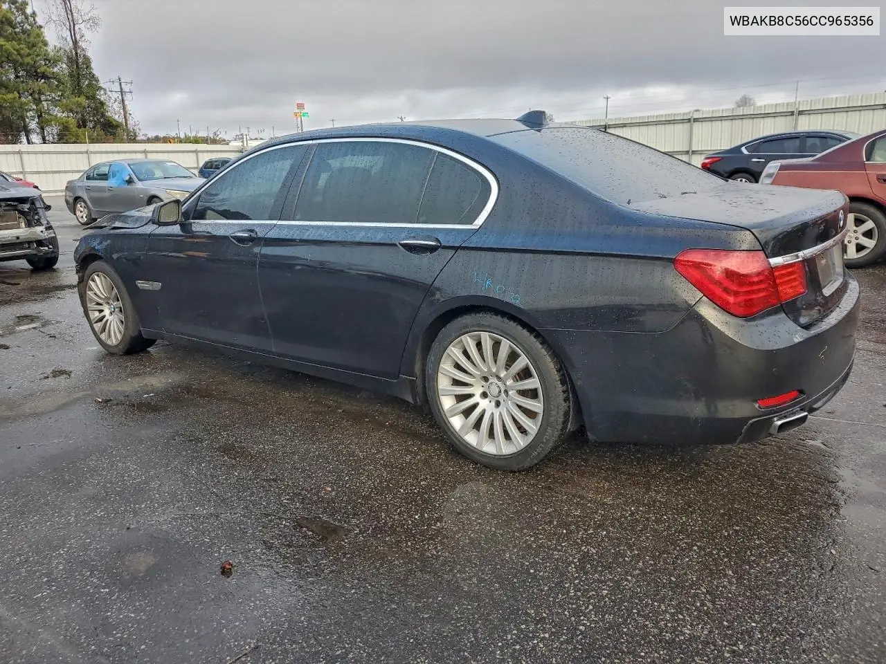WBAKB8C56CC965356 2012 BMW 750 Li