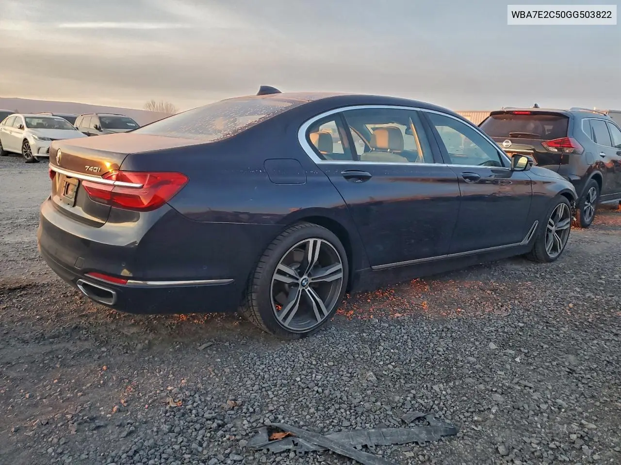 WBA7E2C50GG503822 2016 BMW 740 I