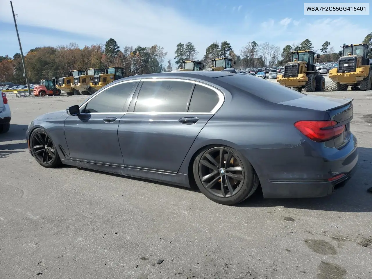 WBA7F2C55GG416401 2016 BMW 750 Xi