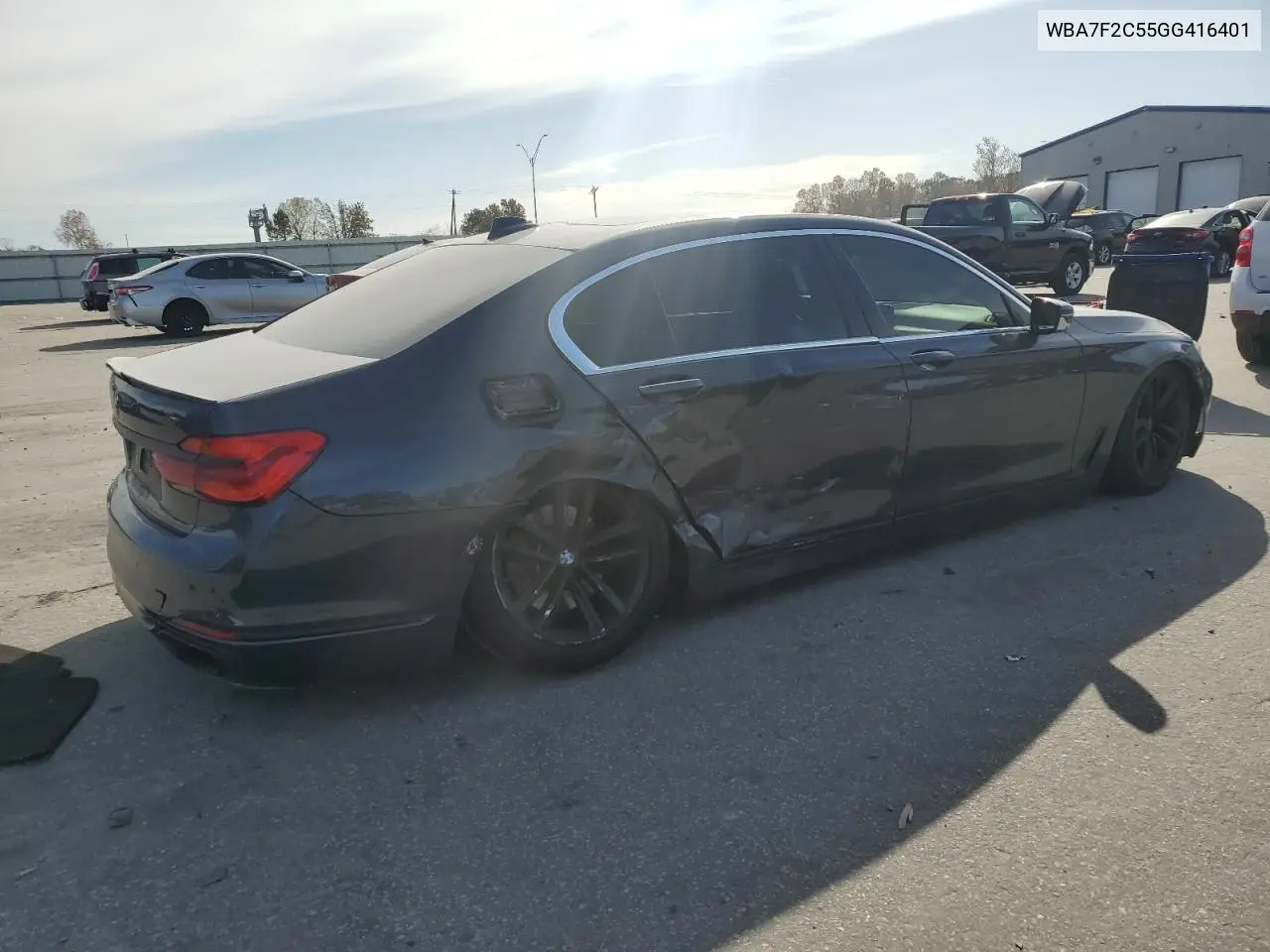 WBA7F2C55GG416401 2016 BMW 750 Xi