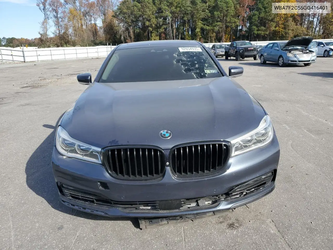 WBA7F2C55GG416401 2016 BMW 750 Xi