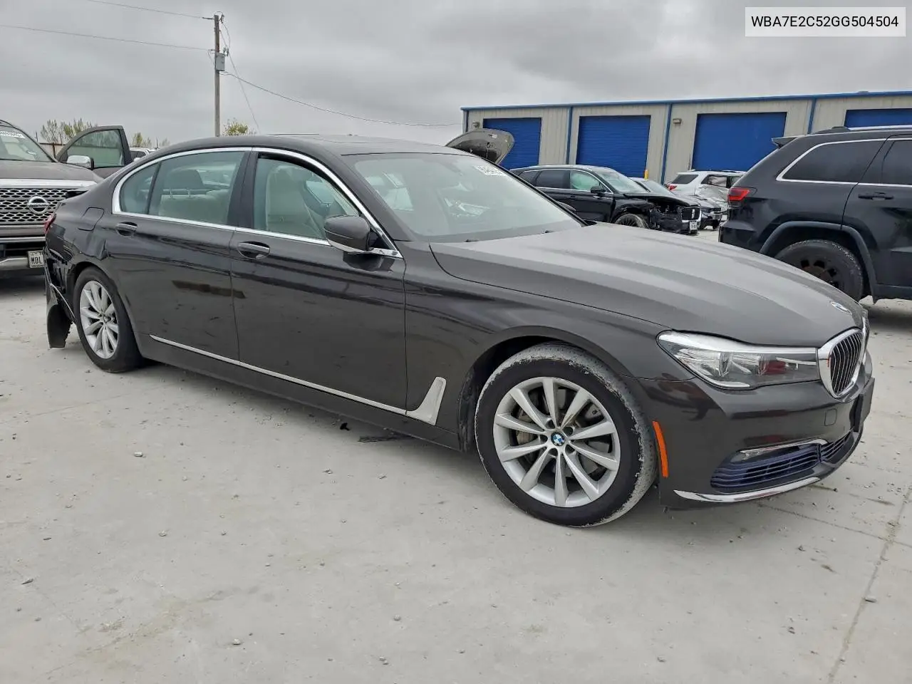 WBA7E2C52GG504504 2016 BMW 740 I