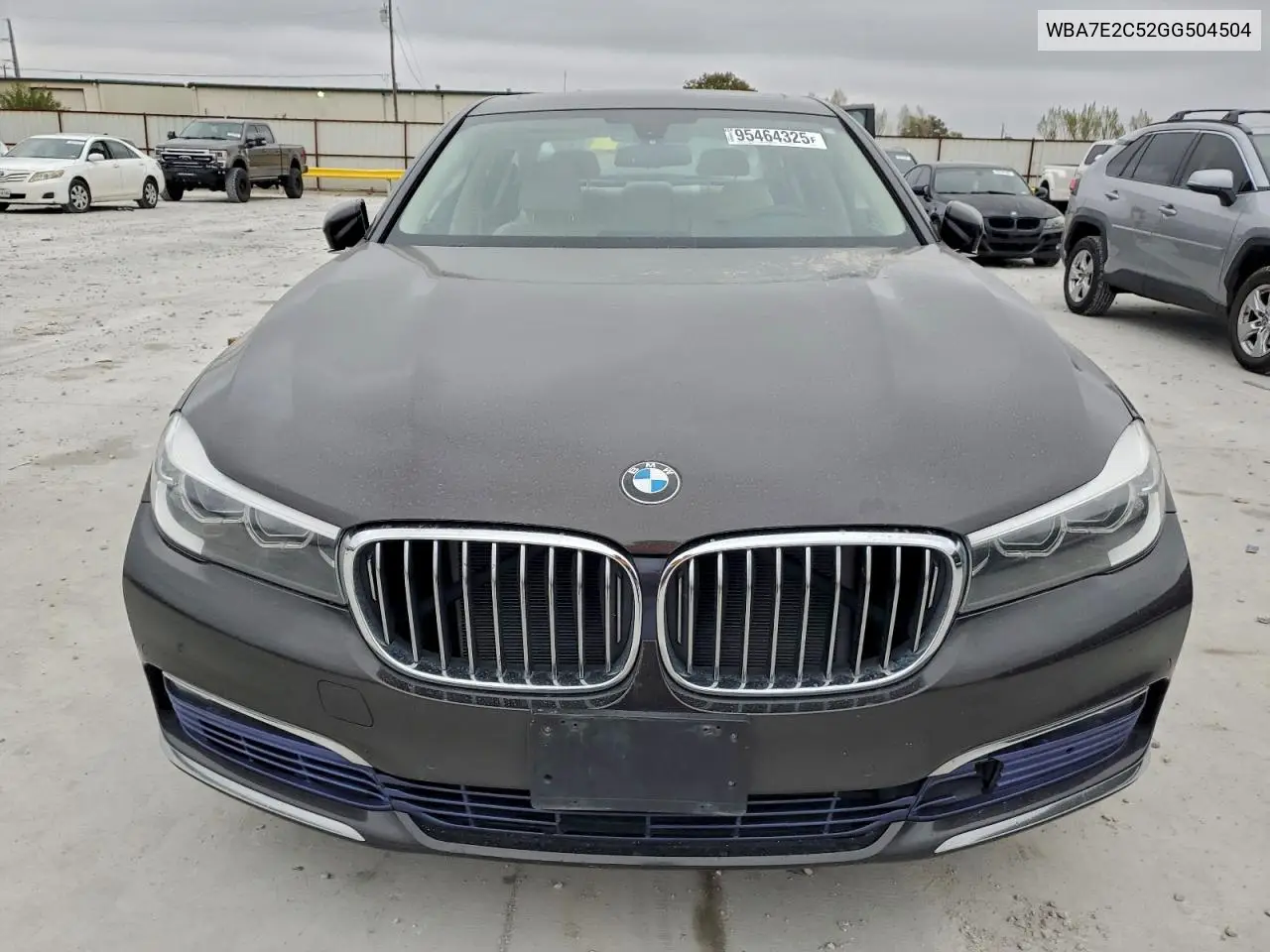 WBA7E2C52GG504504 2016 BMW 740 I