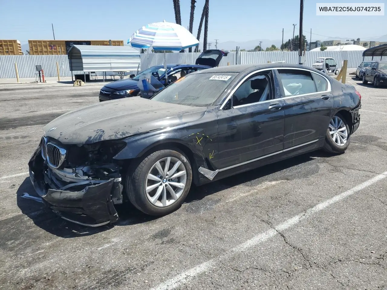WBA7E2C56JG742735 2018 BMW 740 I