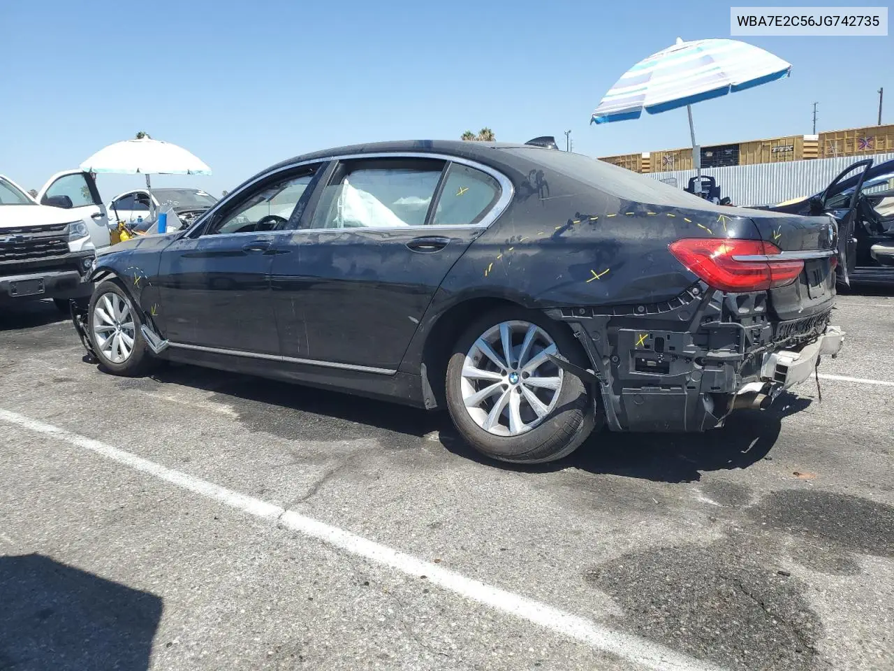 WBA7E2C56JG742735 2018 BMW 740 I