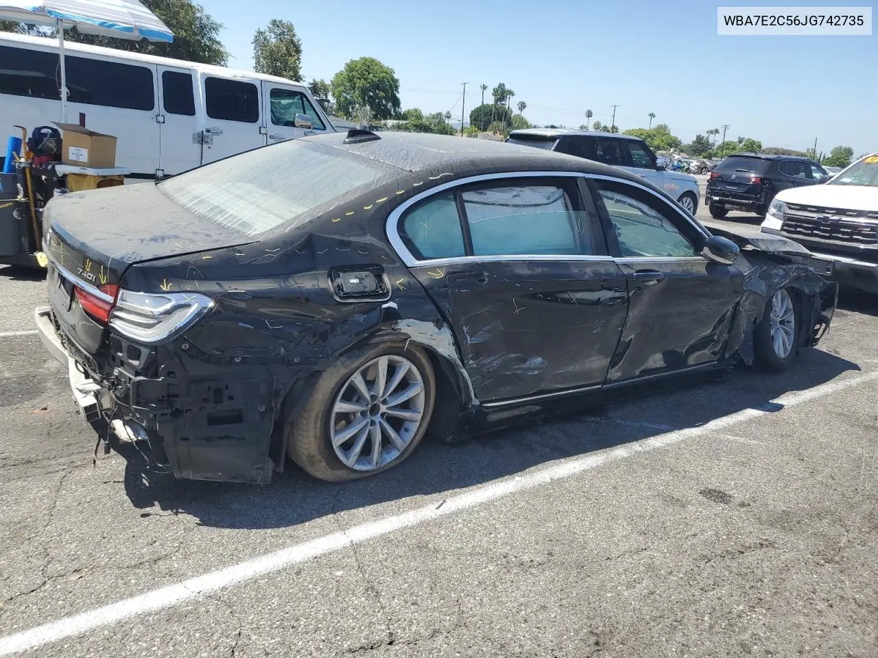 WBA7E2C56JG742735 2018 BMW 740 I