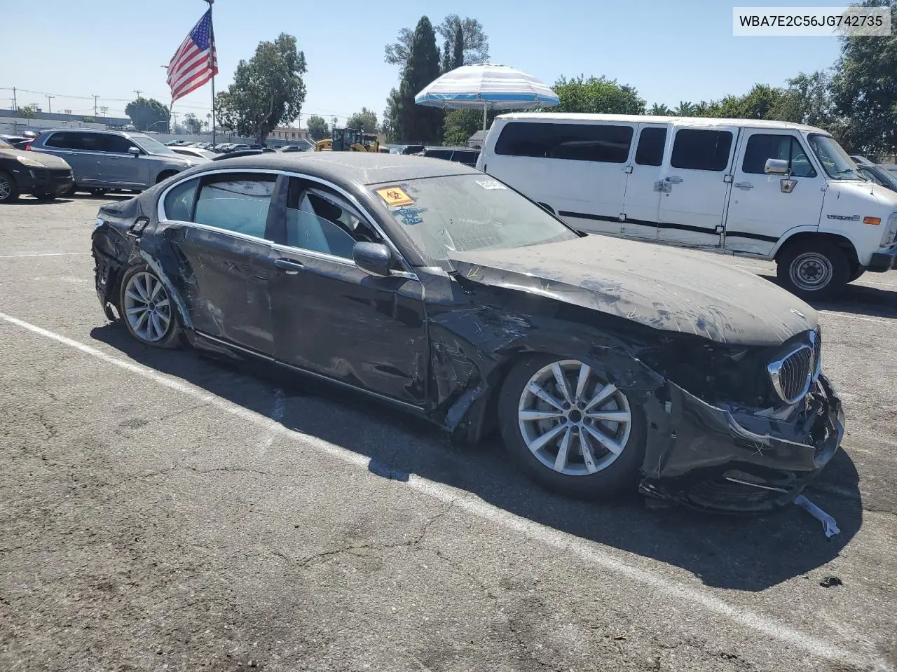 WBA7E2C56JG742735 2018 BMW 740 I