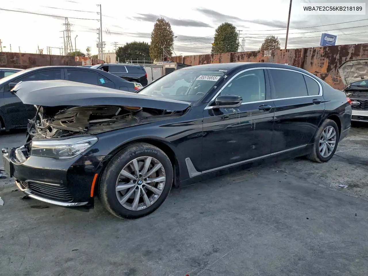 WBA7E2C56KB218189 2019 BMW 740 I