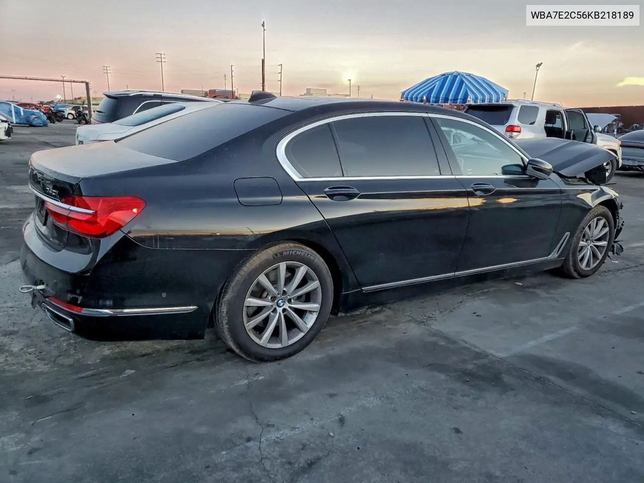 WBA7E2C56KB218189 2019 BMW 740 I