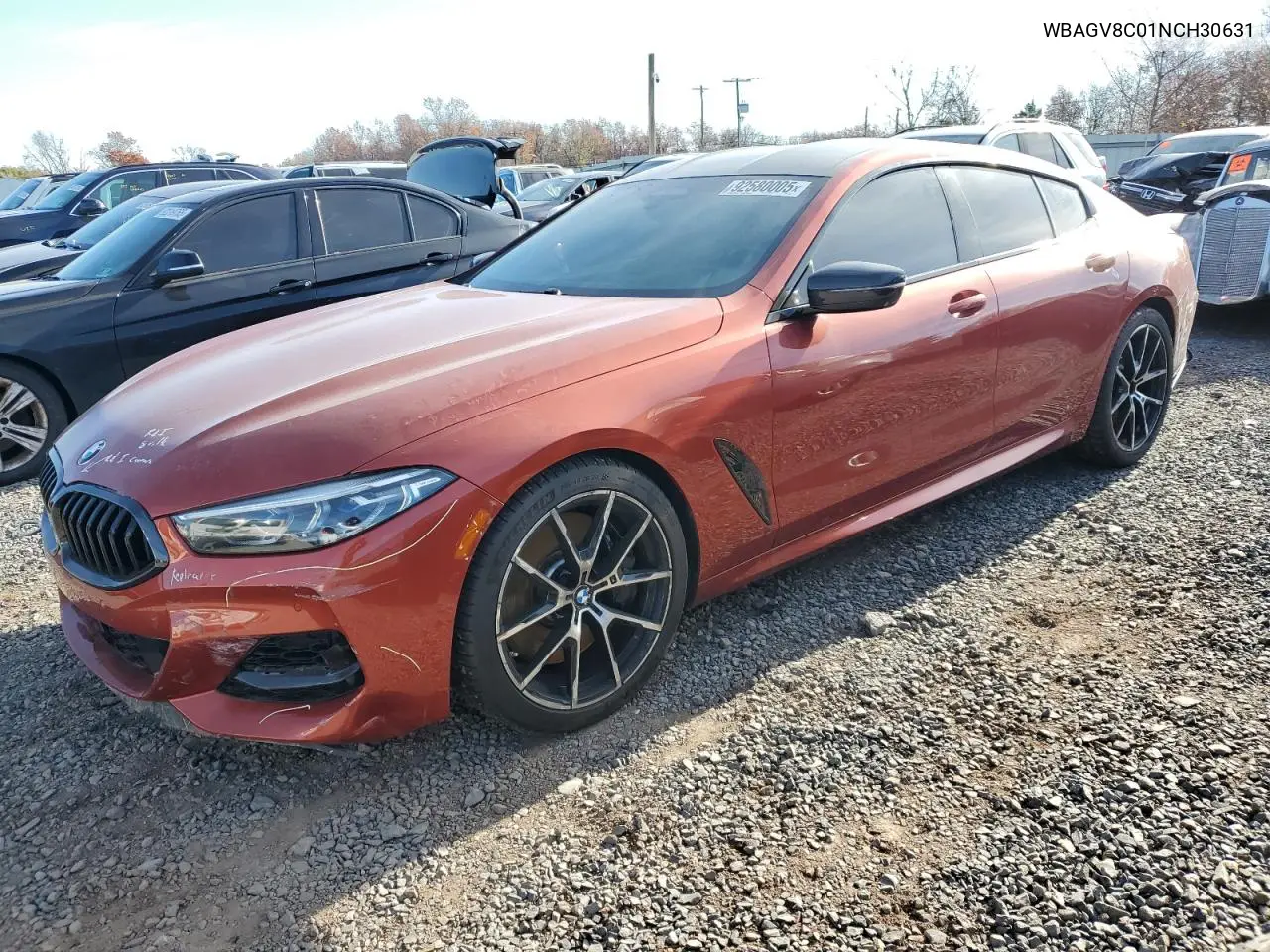 WBAGV8C01NCH30631 2022 BMW M850Xi