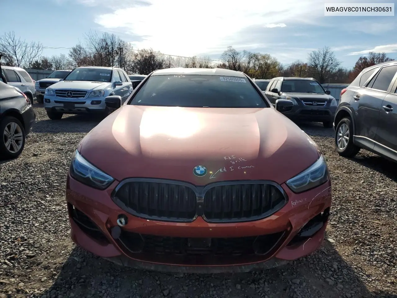 WBAGV8C01NCH30631 2022 BMW M850Xi