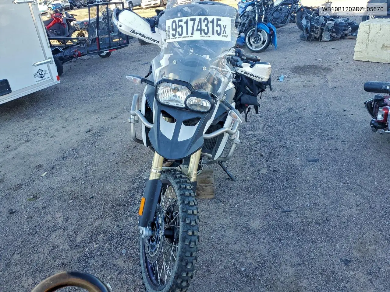 WB10B1207DZL05670 2013 BMW F800 Gs