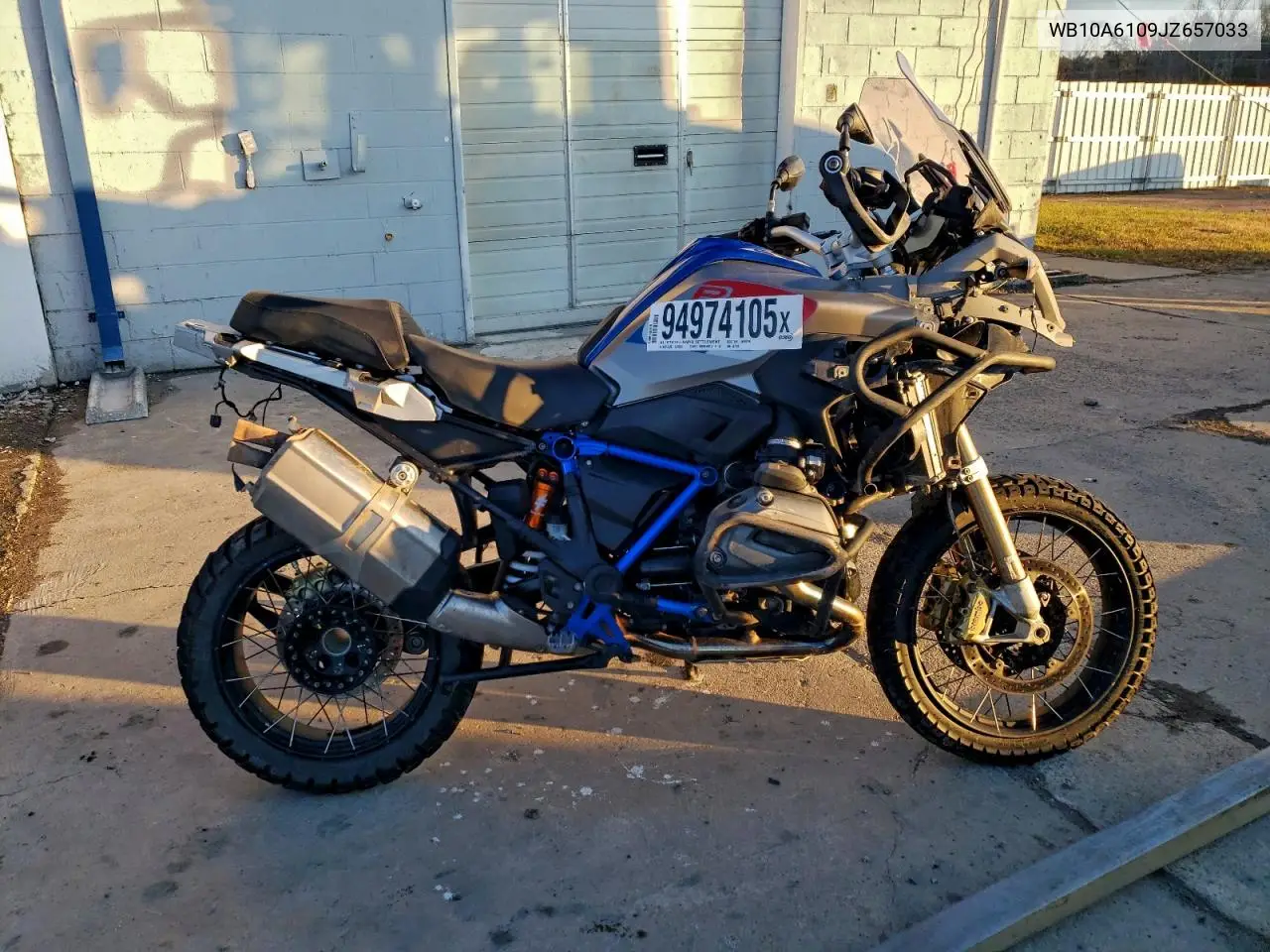 WB10A6109JZ657033 2018 BMW R1200 Gs